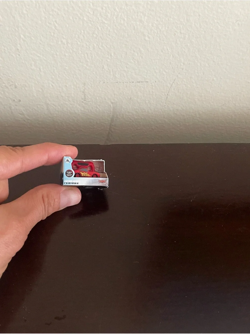 Miniature Lightning McQueen Mini Toy Car - Red - Unbranded